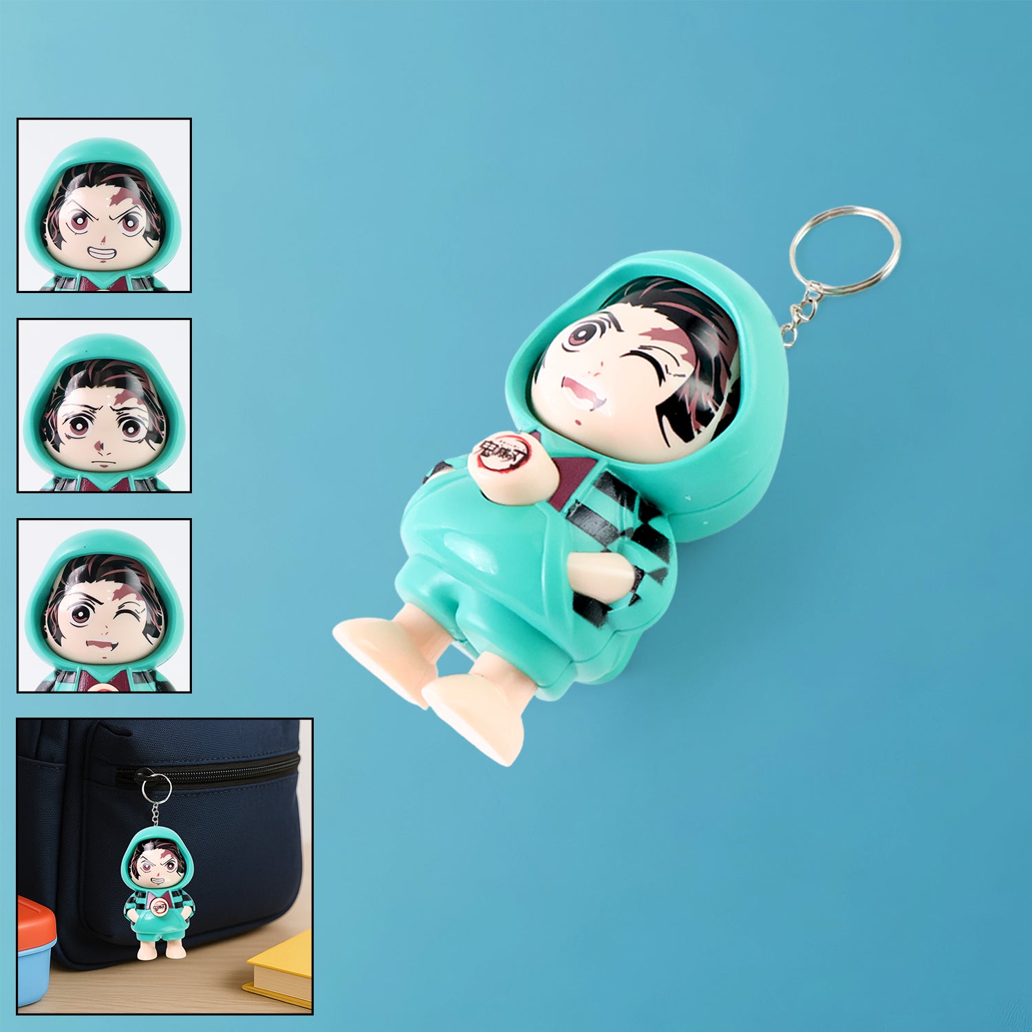 Cartoon Character Design Cute Action Figure Keychain (Mix  Design  1 Pc) Cartoon Character Design Cute Action Figure Keychain (Mix  Design  1 Pc)